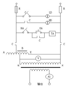 大電流發(fā)生器工作原理圖