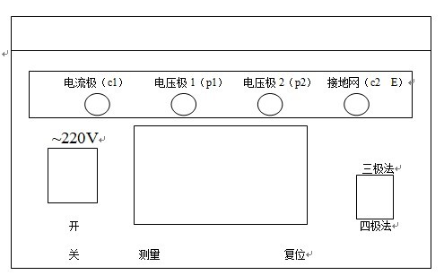 大地網(wǎng)接地電阻測試儀的三級法和四級法操作步驟及試驗目的